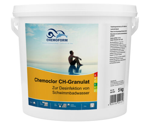 Кемохлор СН-гранулированный для хлорирования воды, Chemoform (Германия), фасовка 5 кг, продавец Евроминерал Украина